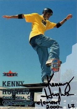 2000 Fleer Adrenaline - Autographs #A Kenny Hughes Front